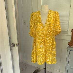 Hunter Bell Yellow Summer Dress